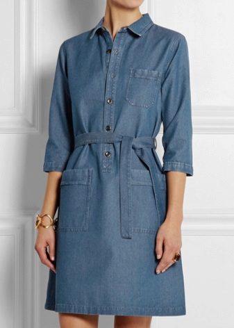 Denim Safari Dress