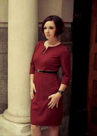 Mid-length office dress