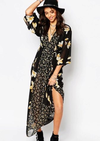 Modern female kimono