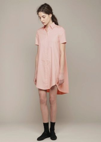 Short Sleeve Shirt Dress