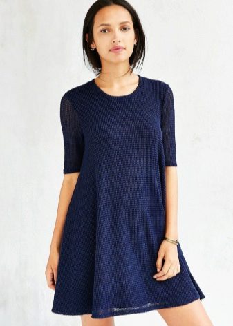 Blue A-Line na Damit