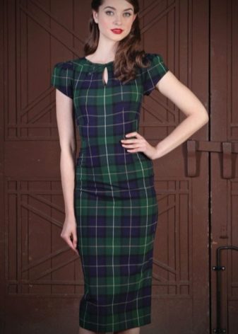 Green Plaid Dress (Tartan)