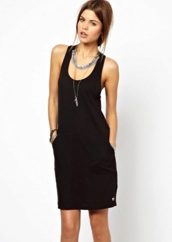Black Medium Tank Dress
