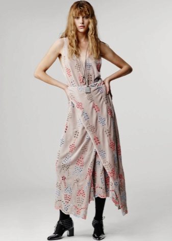 Asymmetric boho dress