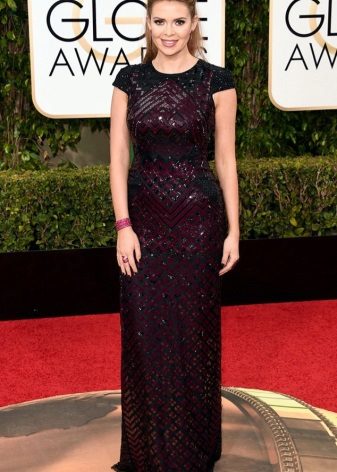 Robe longue à la mode pour la saison automne-hiver 2016