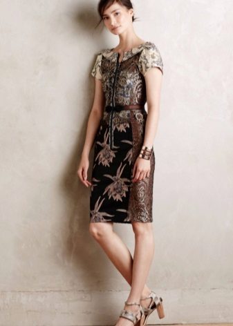 brocade dress accessories