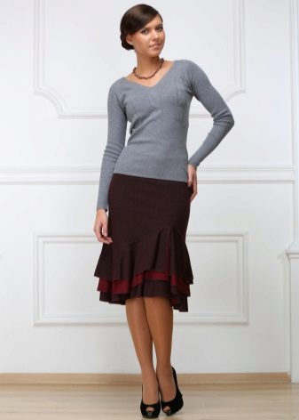  different color pencil skirt