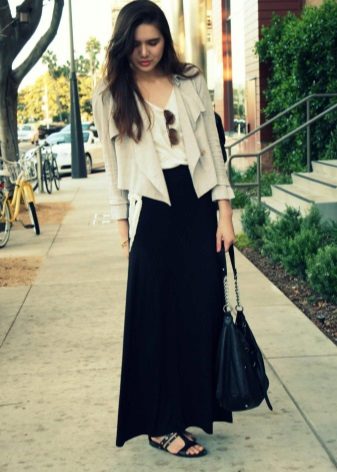 ofis için uzun etek