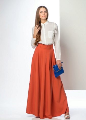 classic long summer skirt