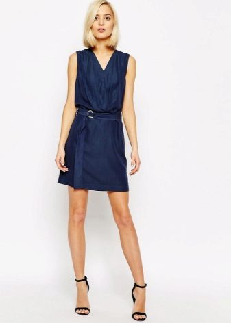 Short Sleeve Wrap Dress
