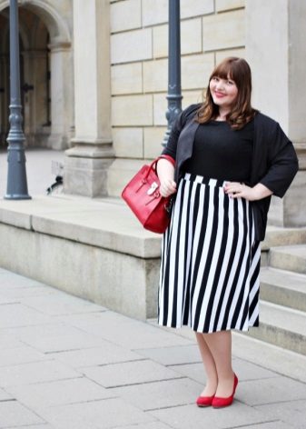 Full Striped Skirt