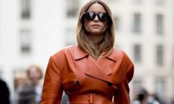 Designers: in the fall we choose leather things shades of dessert