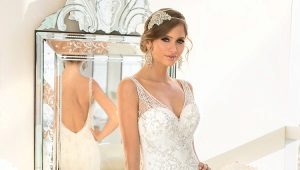 How to sew an open back wedding dress