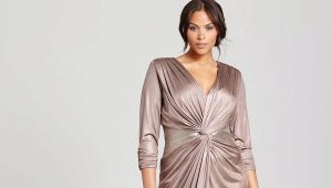 Elegant evening dresses of large sizes