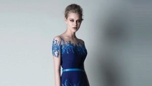 Blue evening dresses
