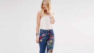 Embroidered Jeans