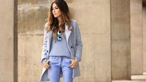 What to wear with a blue coat?