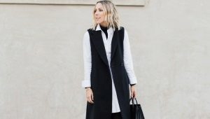 How to wear a sleeveless coat?