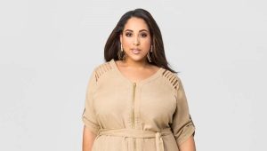 Linen dresses and sundresses for obese women