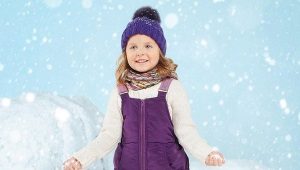 Semi-overalls for the girl