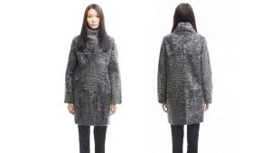 Karakul fur coat