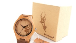 Wooden watch