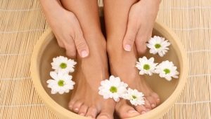 Foot baths: why are they needed and how to make them?