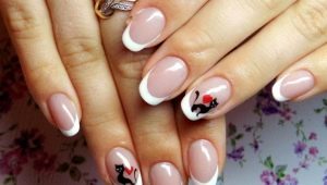 Cat manicure design ideas.