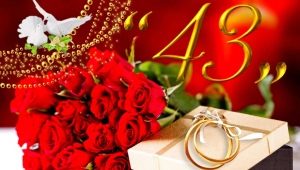 How to choose a gift for 43 years of marriage from the day of the wedding?