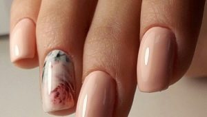 Design options for a gentle and calm manicure