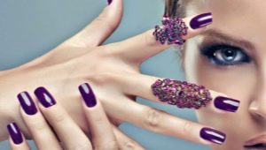 Shellac manicure design