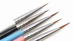 Manicure brushes: types, features of drawing and care