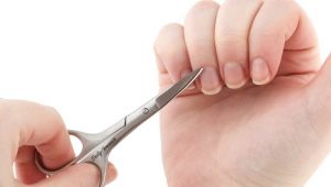 Nail scissors: selection, use and care
