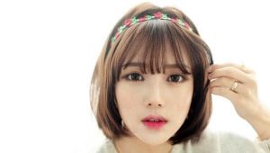 Korean bangs: features and performance technique