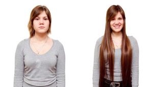 Features of short hair extensions