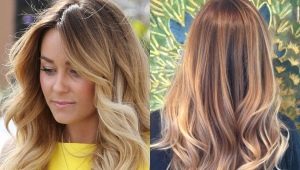 Shatush for brown hair: choice of tone and dyeing technique