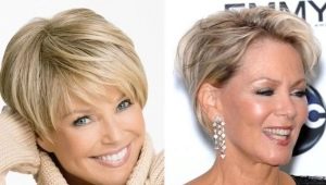 Short haircuts that do not require styling for women after 40 years