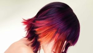 Dyeing hair ends: features and technique