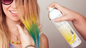 Spray hair dye: features and subtleties of choice