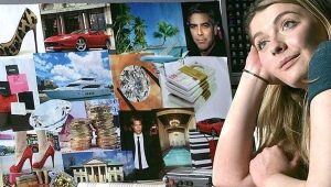 Sector affirmations for wish card