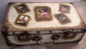Decoupage of a suitcase: original ideas and instructions for design