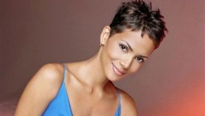 Short haircuts of show business stars