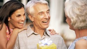 What to give to the father for 60 years?