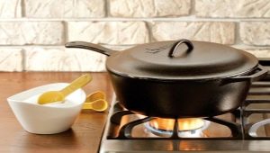Cast-iron frying pans of the Russian production