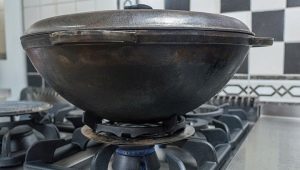 How to choose a cauldron for a stove?