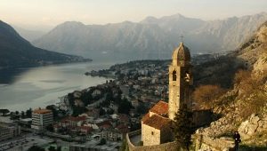 Features of rest in the city of Kotor in Montenegro