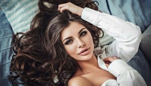 Hair color frosty chestnut: features and tips for dyeing