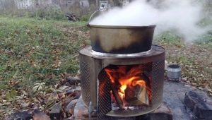 How to choose a stand for a cauldron?