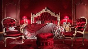 Red bedroom: features and design secrets