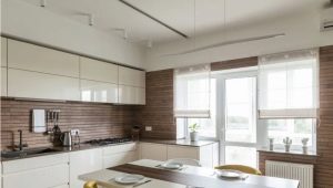 Kitchen combined with a balcony: rules for combining and design options